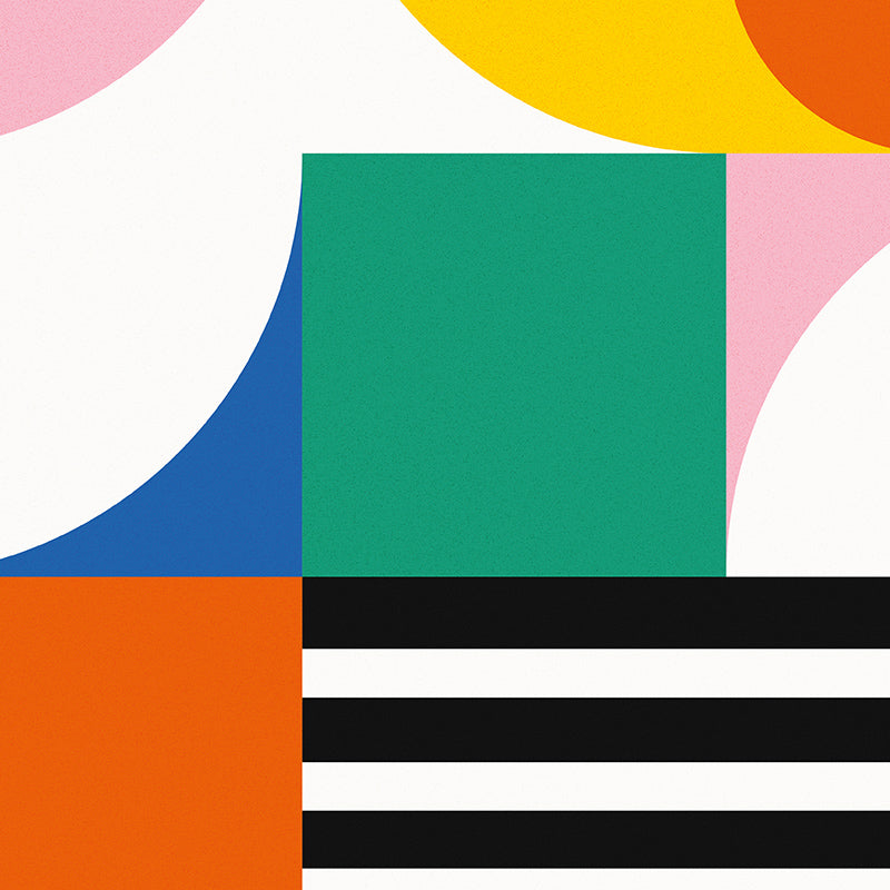 vibrant museum-quality print on thick matte paper with intentional grain