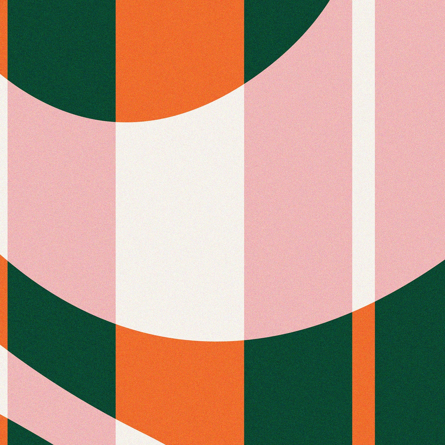 Modern and vibrant poster featuring bold ALOHA text, tropical leaf illustrations, and graphic design blended with tropical motifs