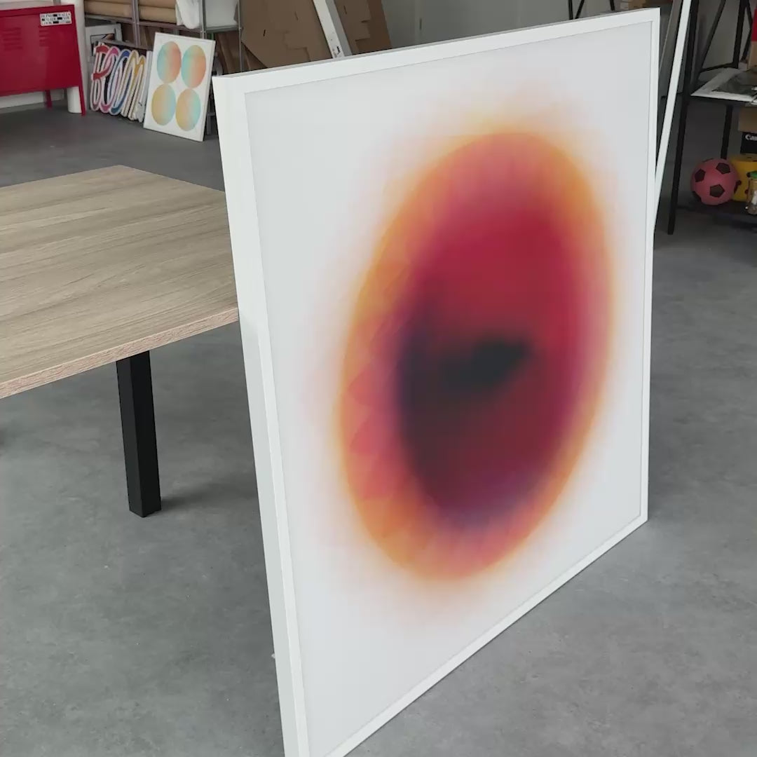 Load video: Vertigo (1/1 Edition, 103x103 cm)