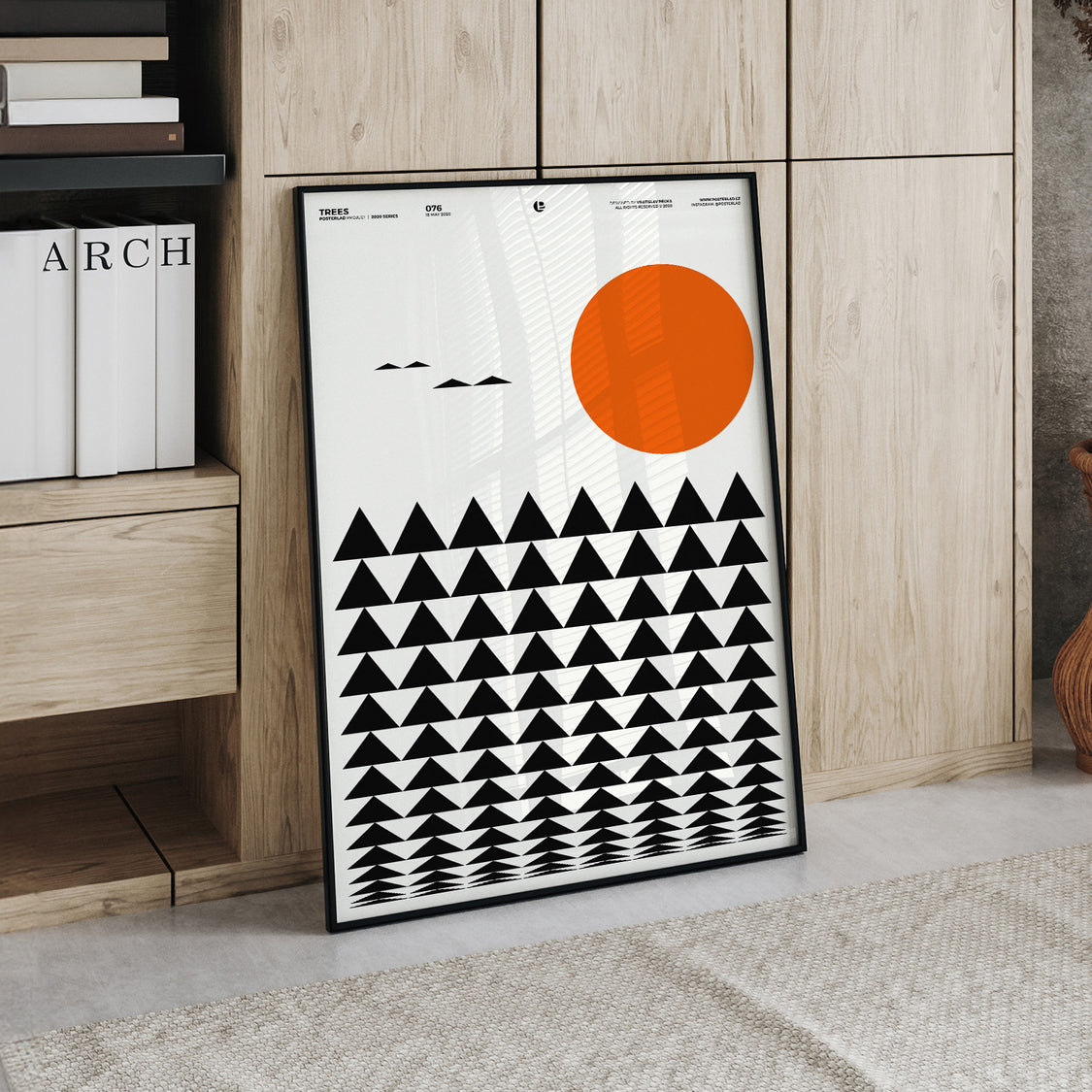 Minimalist: Abstract posters & art prints by PosterLad