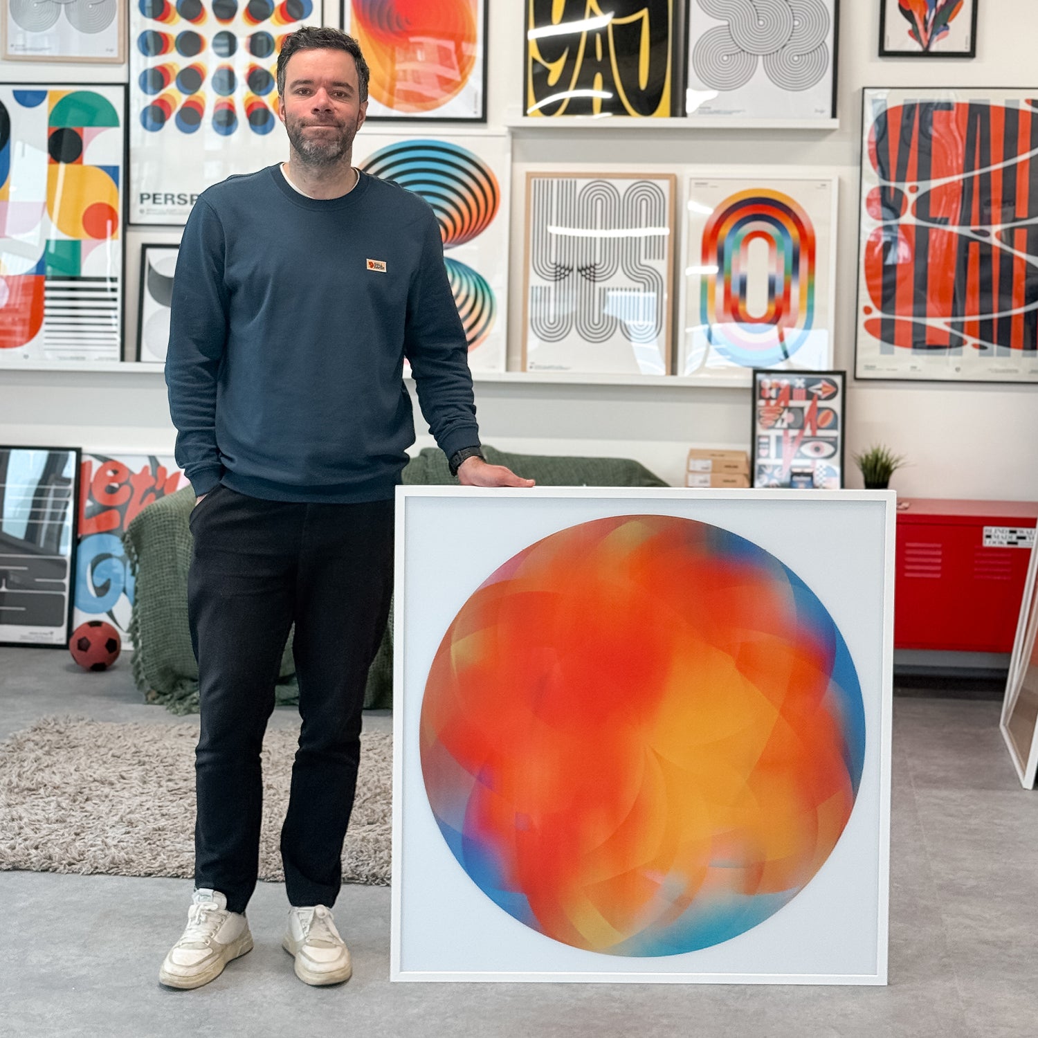 Satura (1/1 Edition, 103x103 cm)