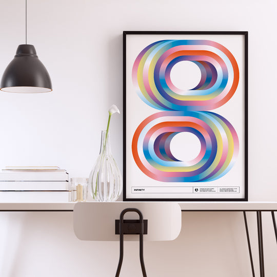Infinity: Printed poster designed by PosterLad