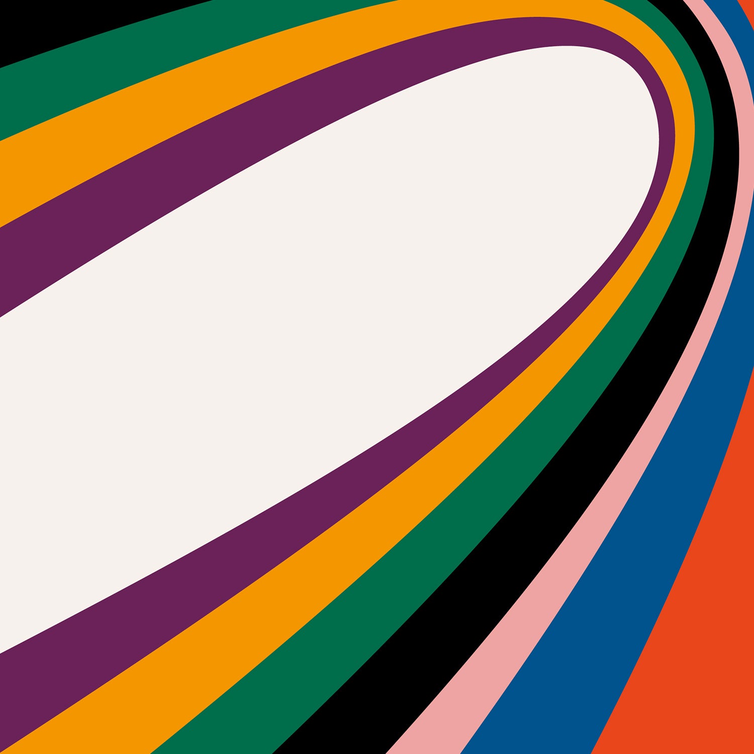 Harmonious yet energetic design with confident use of form and color