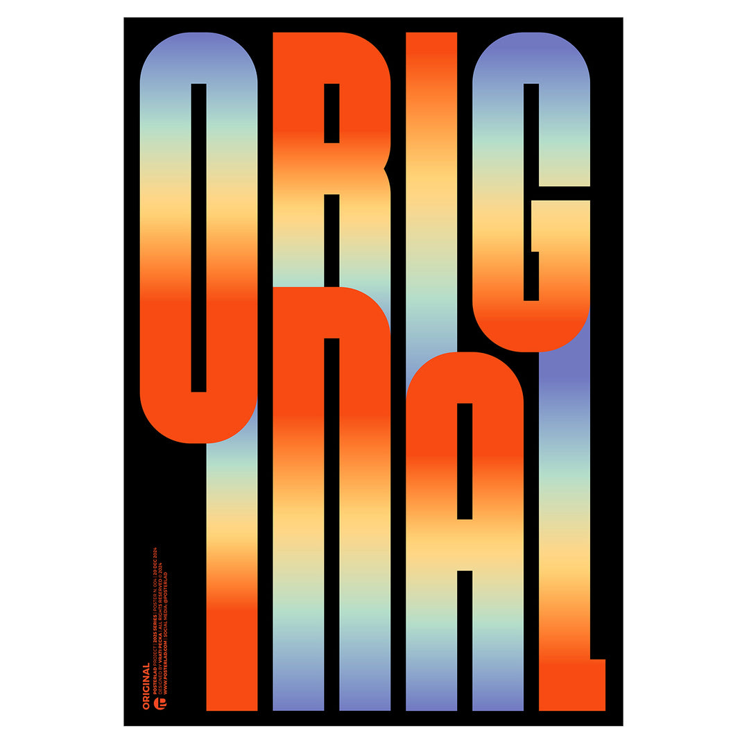 Thick matte paper museum-quality poster with 026mm thickness from Japan