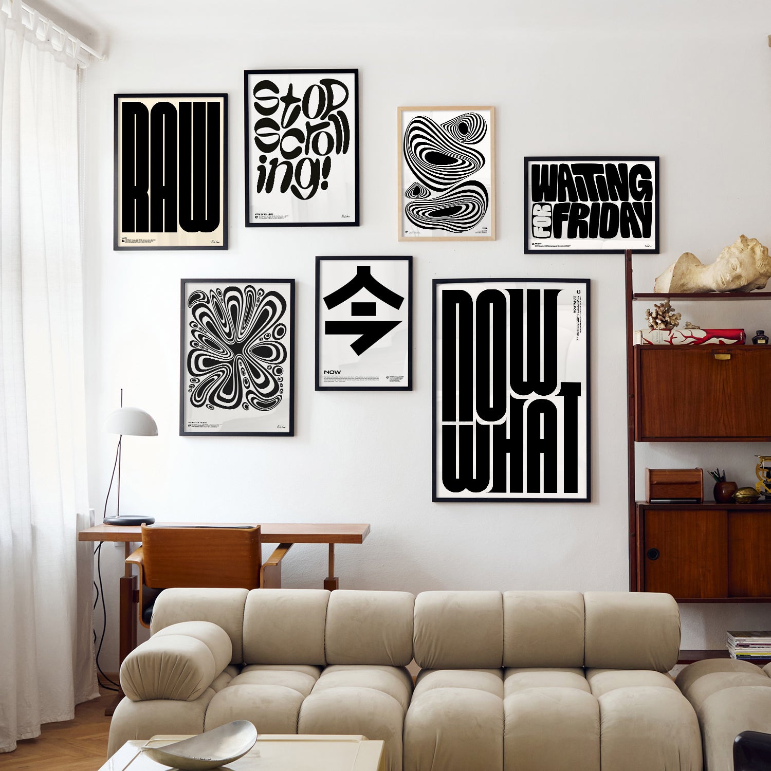 Premium Now What poster made with 026 mm thick paper, enhancing any indoor environment