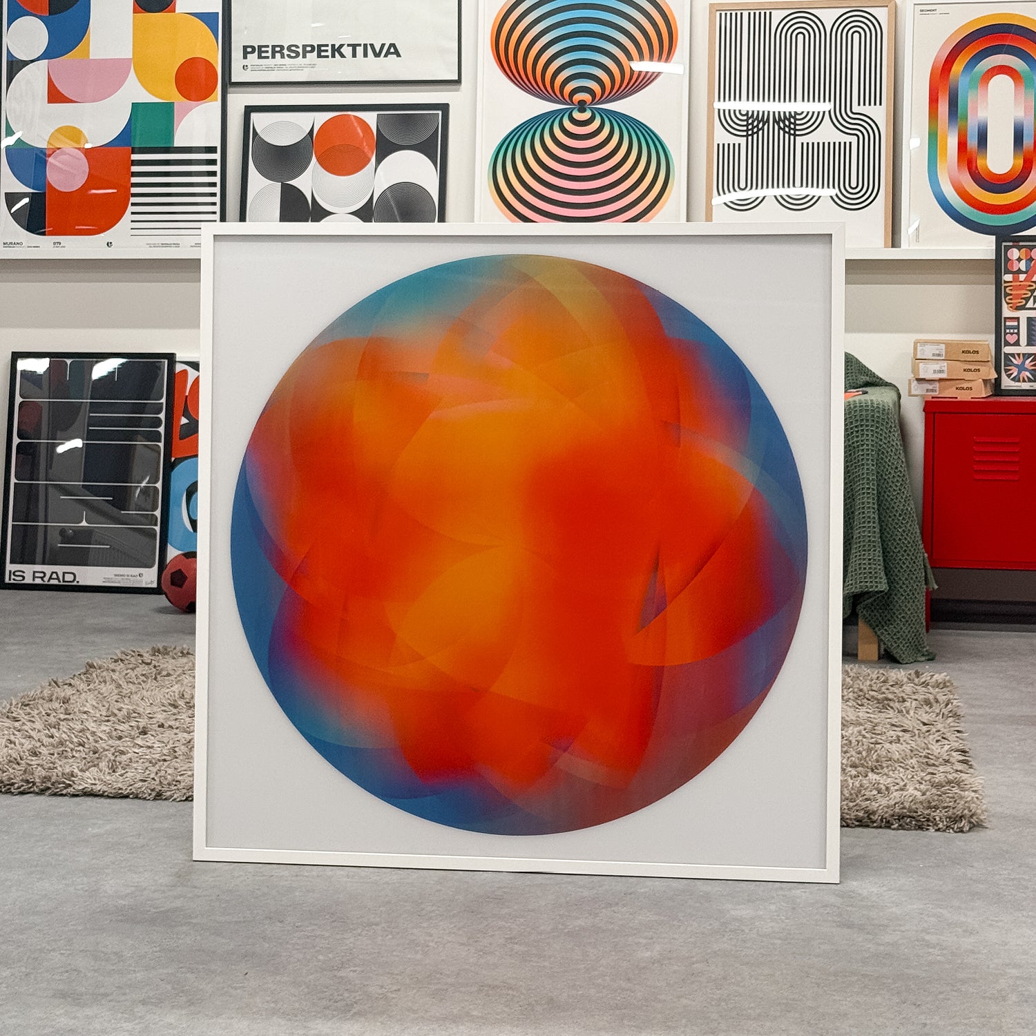 Satura II. (Edition of 2, 103x103 cm)