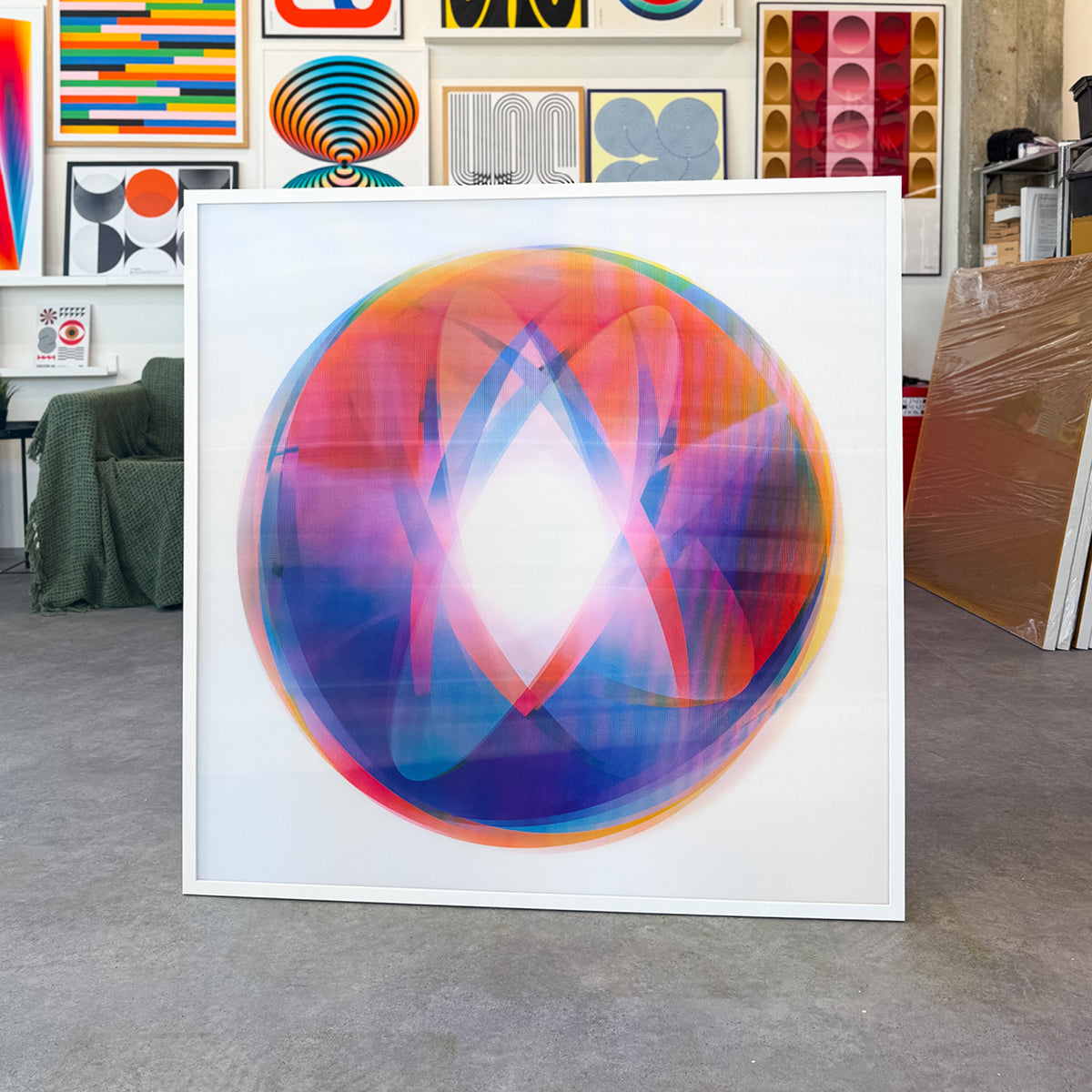 Apsis (Edition of 1, 100x100 cm)