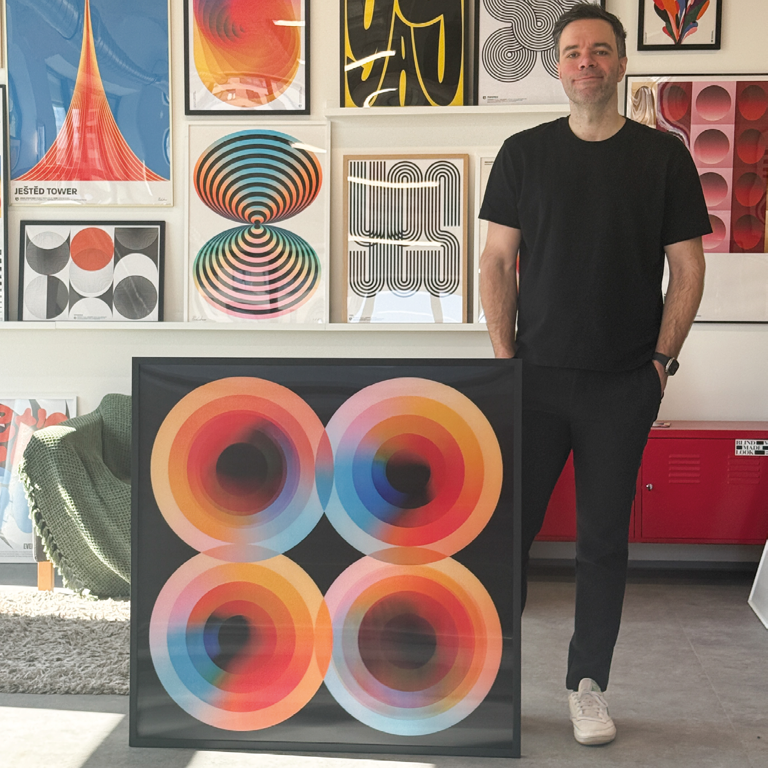 Beats (Edition of 1, 100x100 cm)