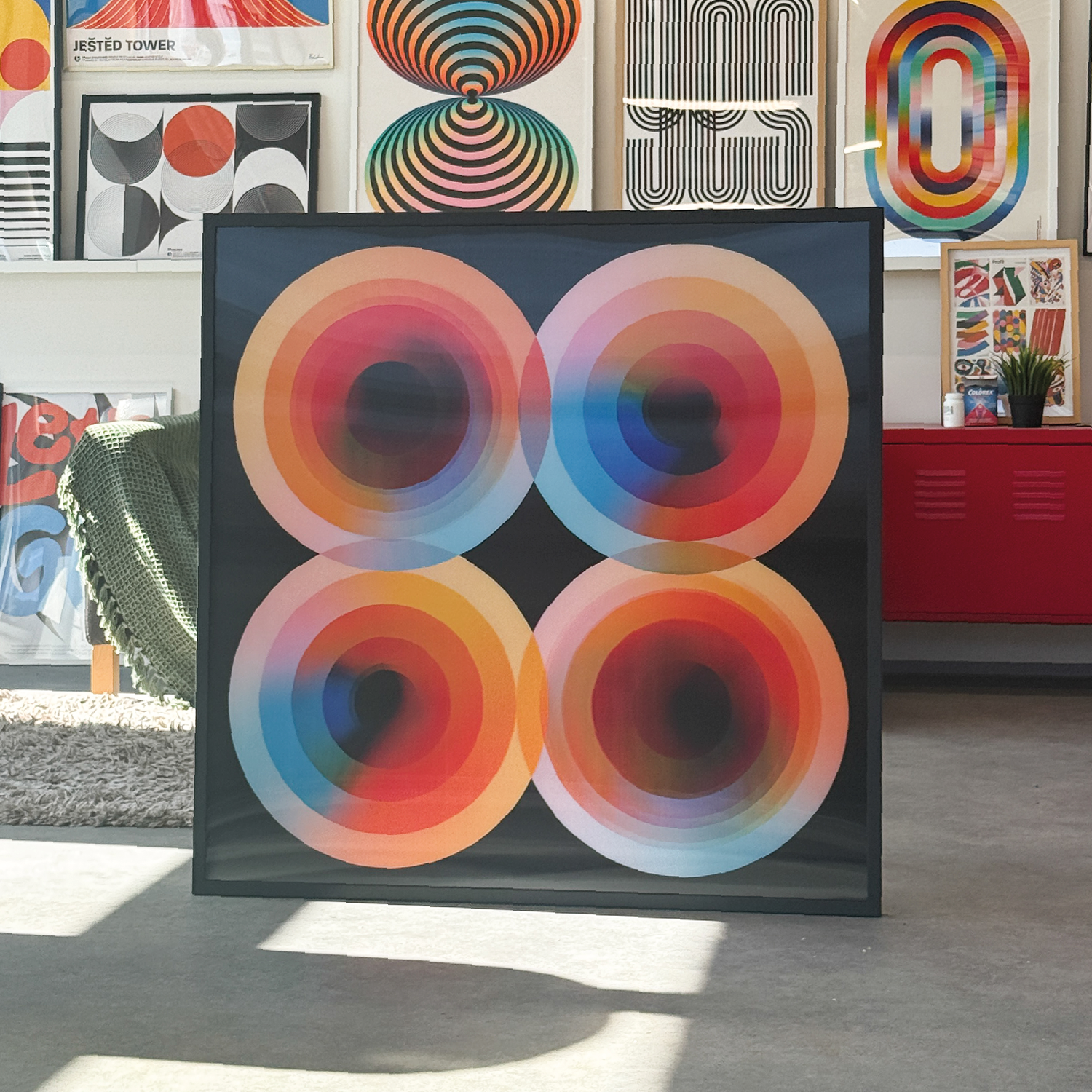 Beats (Edition of 1, 100x100 cm)