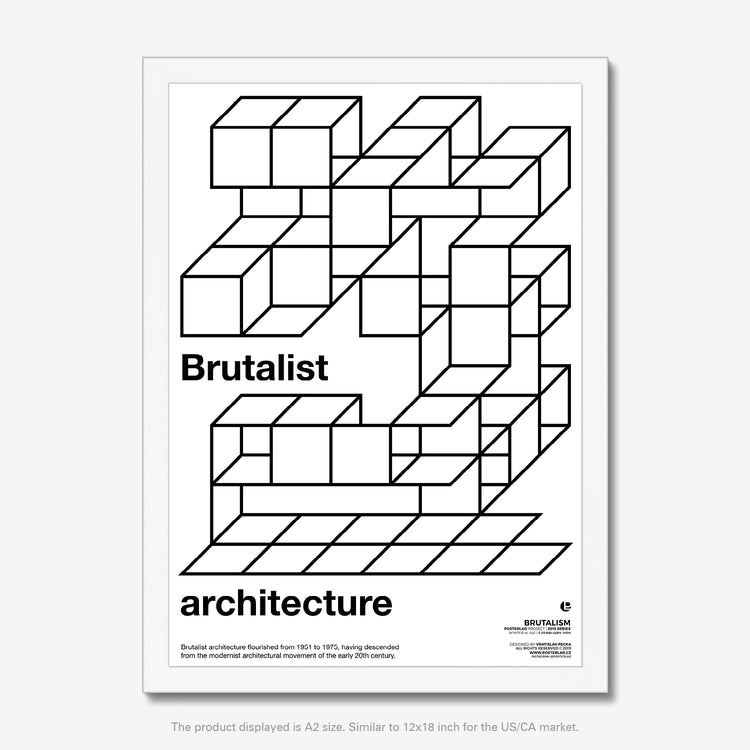 Concrete modernist architectural structure showcasing the raw, bold essence of Brutalism