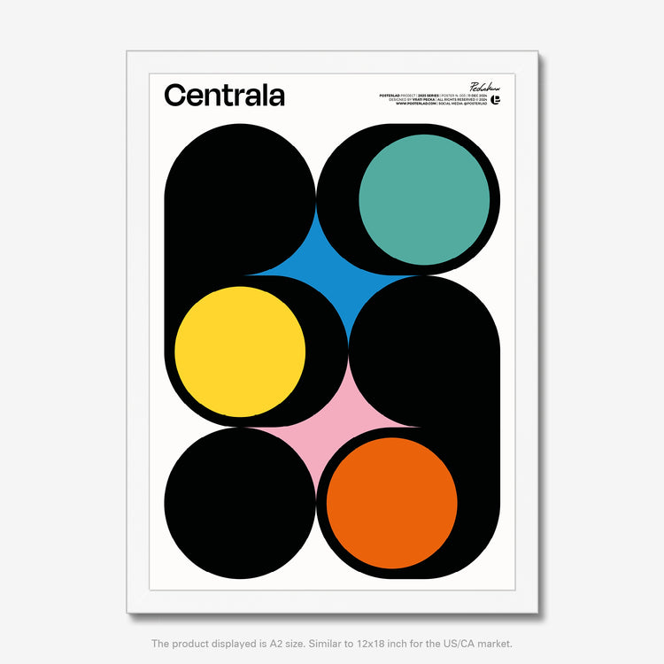 High-opacity museum-quality poster with 94% opacity and 104% ISO brightness