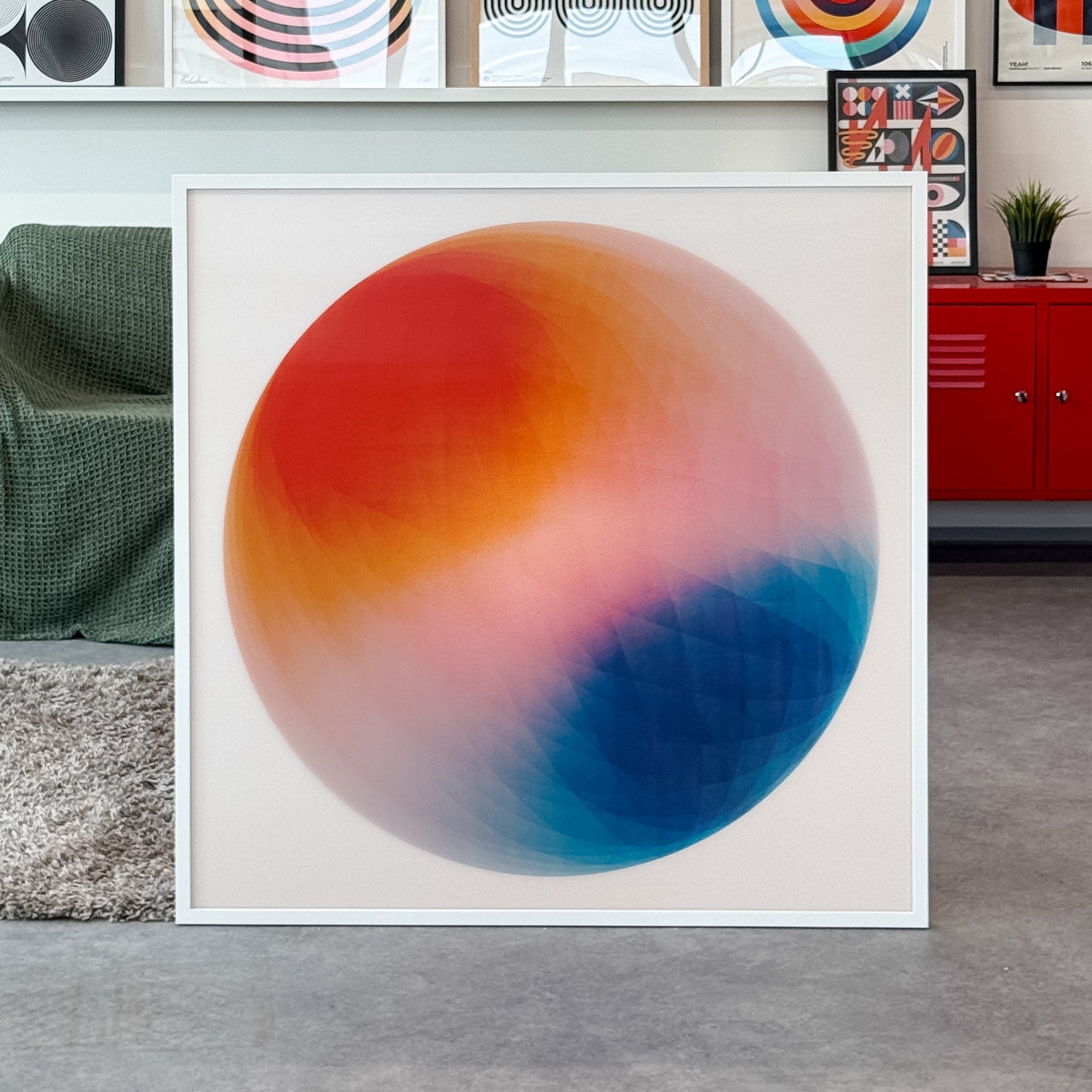 Chromatic (1/1 Edition, 103x103 cm)