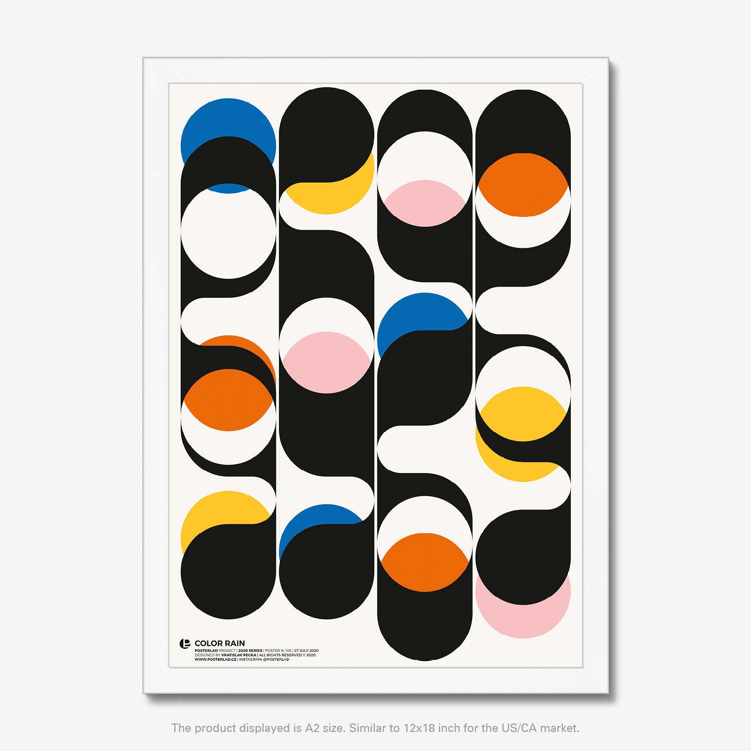 Energizing and uplifting artwork perfect for contemporary interiors