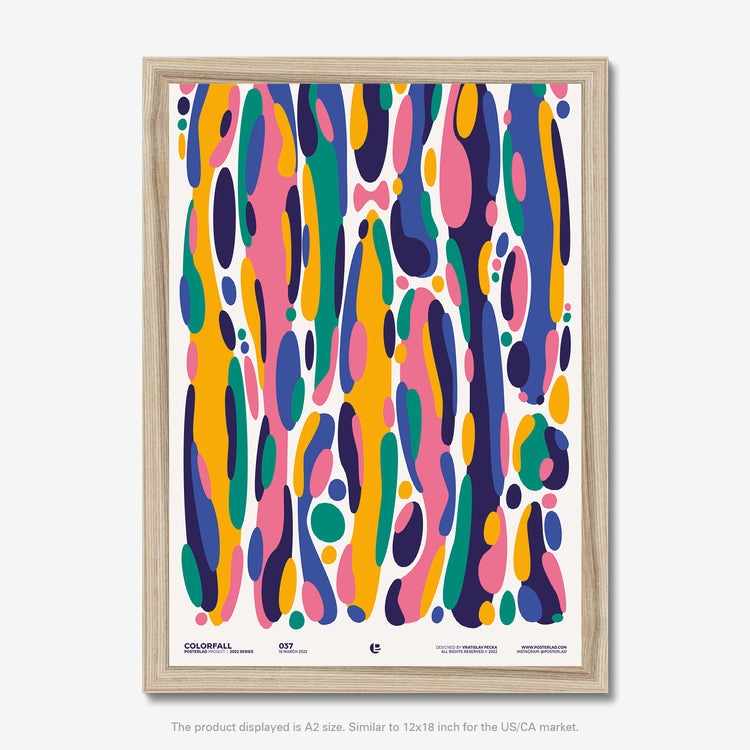  Bold and fluid design of Colorfall bringing energy and depth to any room 
