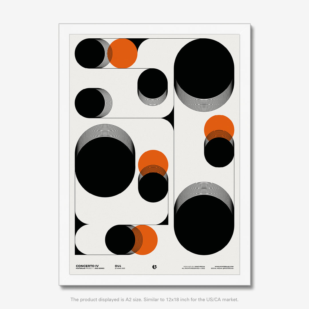 Concerto IV museum-quality thick matte paper print for home and office