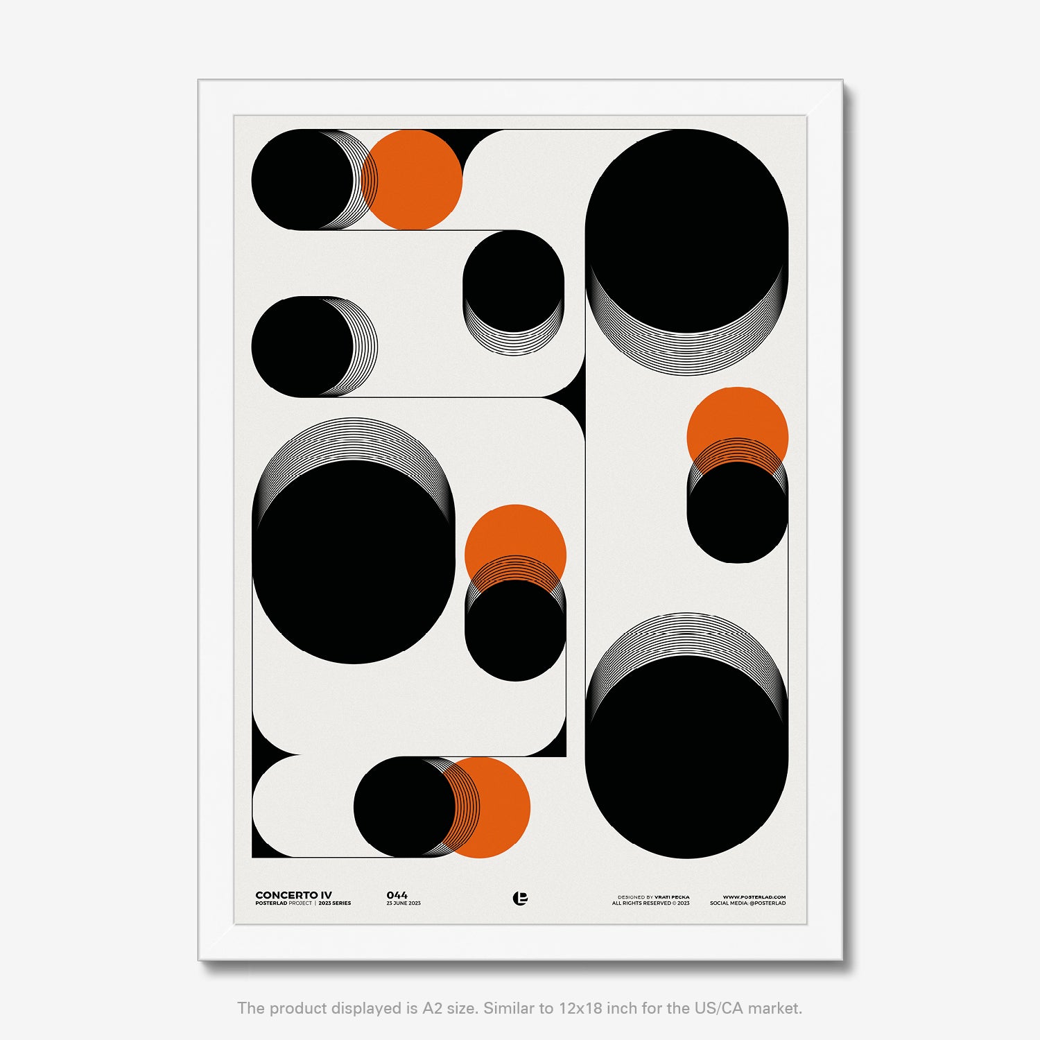  Concerto IV museum-quality thick matte paper print for home and office