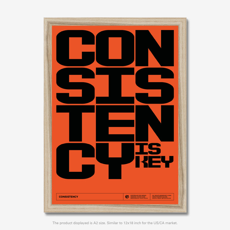 A visual representation of the Consistency product, showcasing its reliability and uniformity