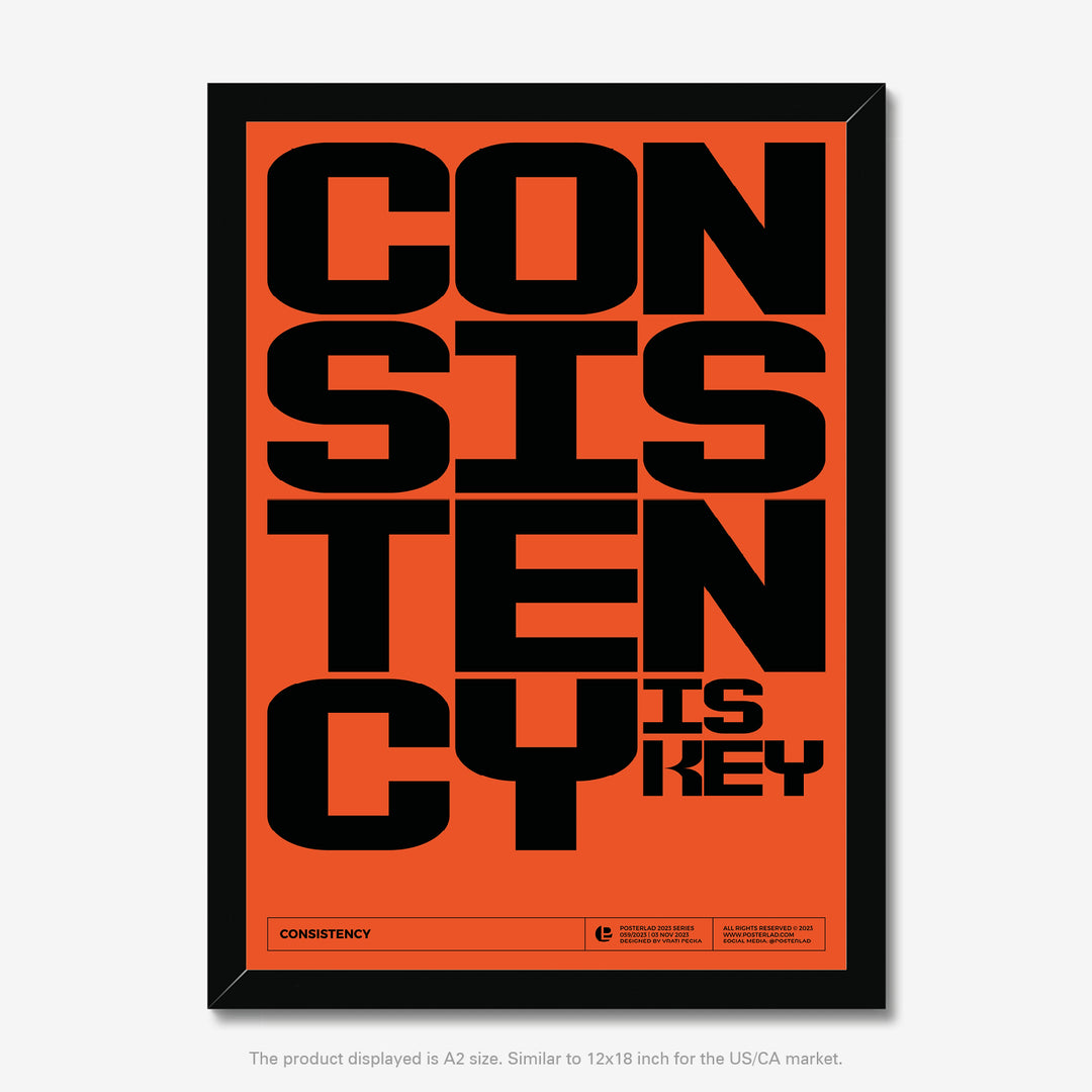 Consistency - a key element for success in achieving your goals
