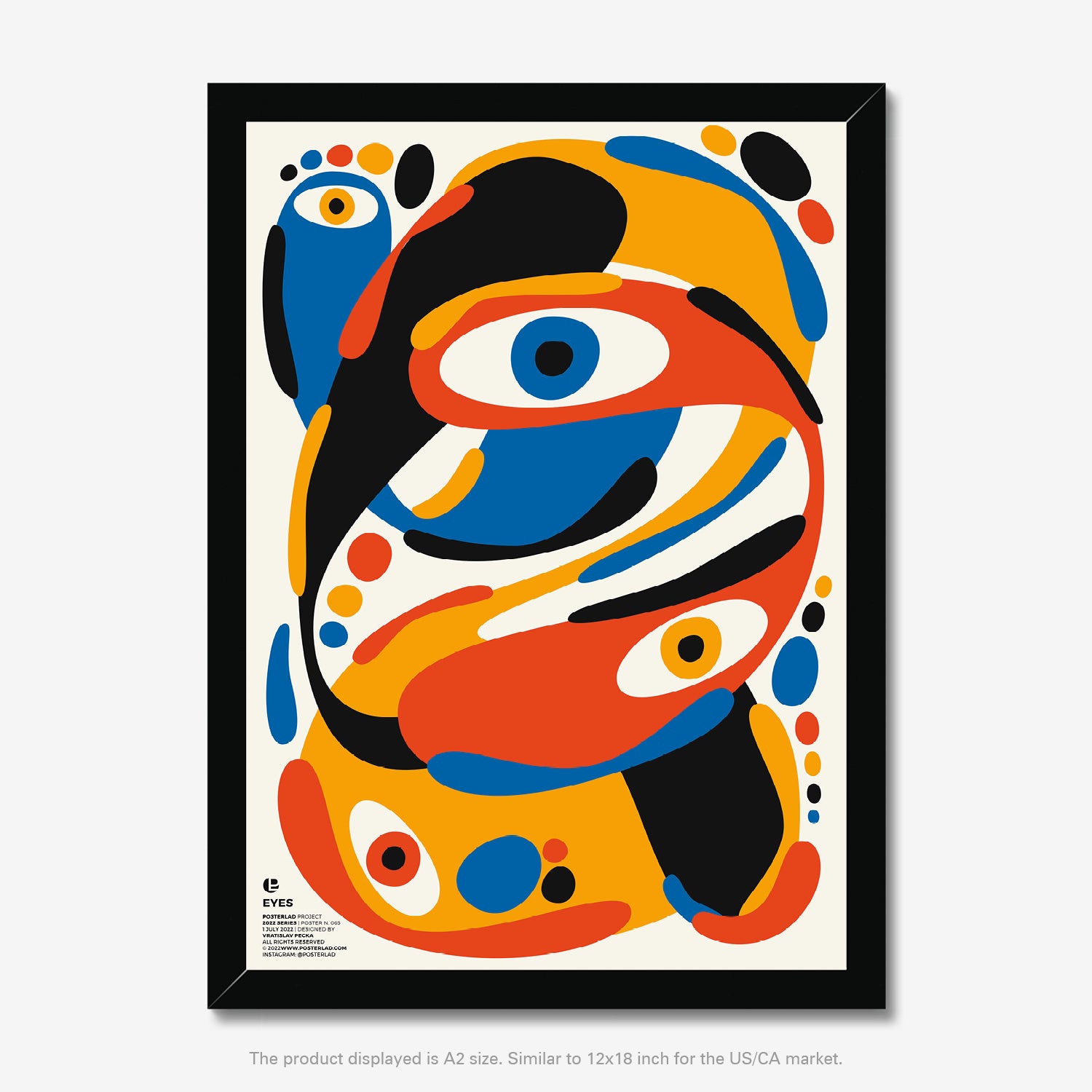 Surreal and hypnotic design with organic, flowing shapes