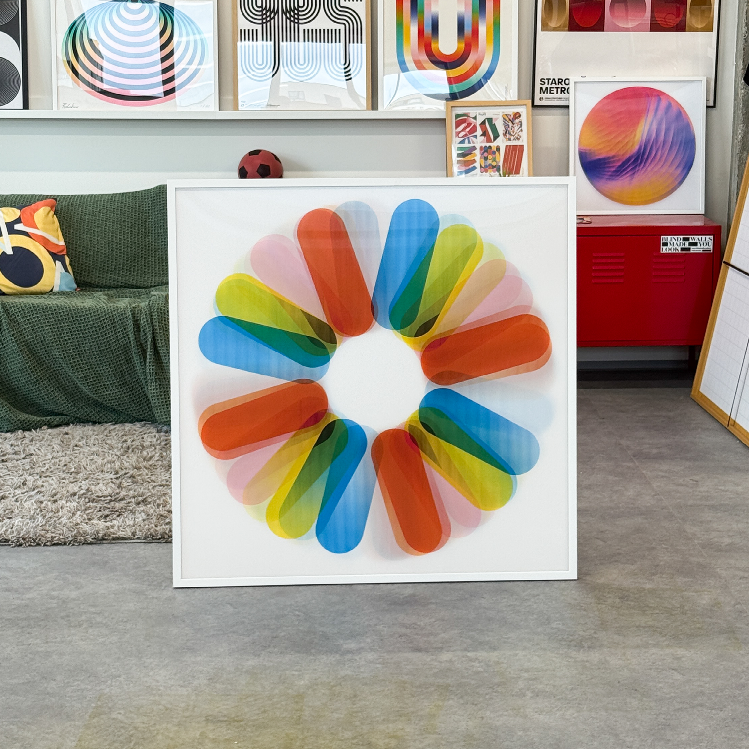 Flora (Edition of 1, 100x100 cm)