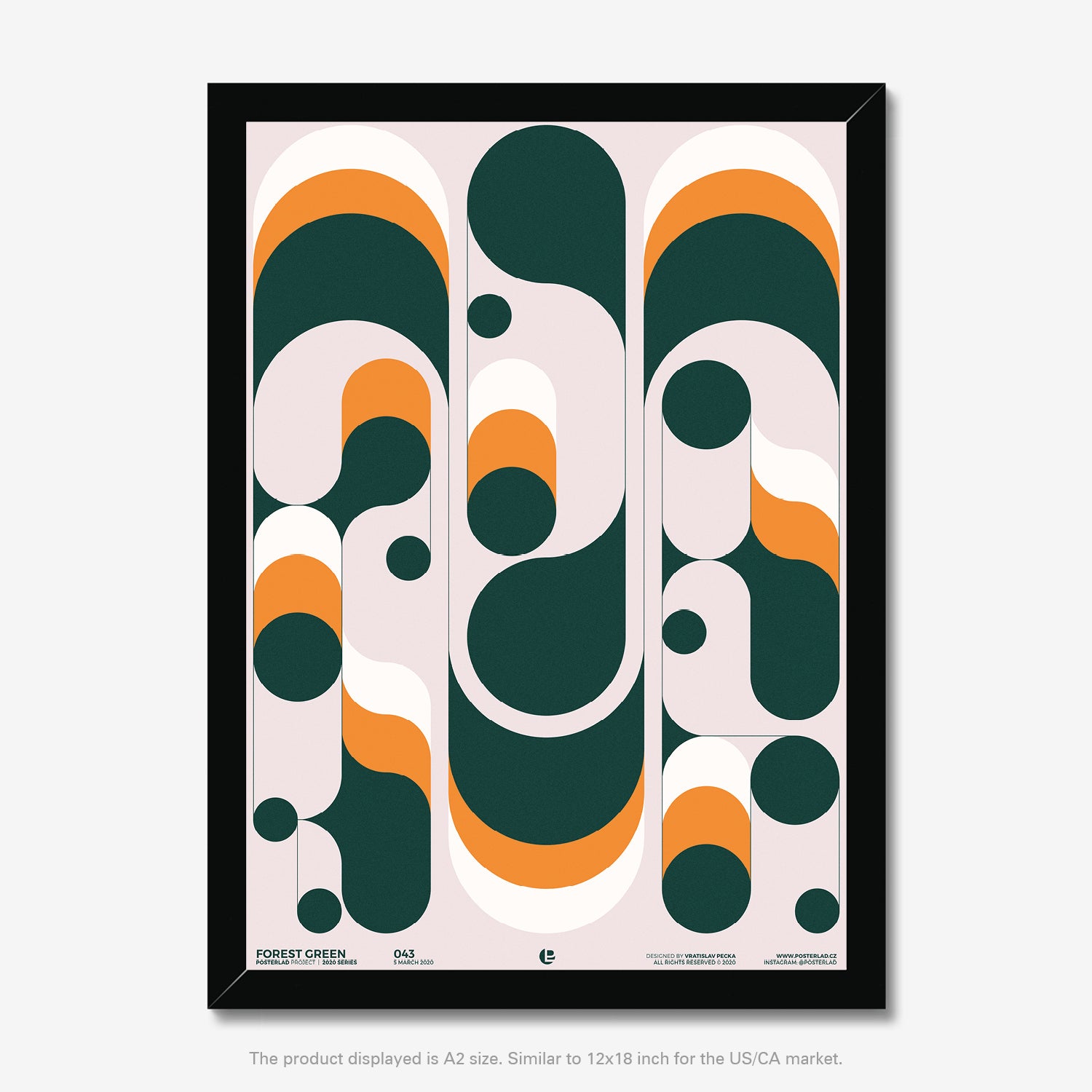 Deep and rich forest green color, perfect for nature-inspired designs