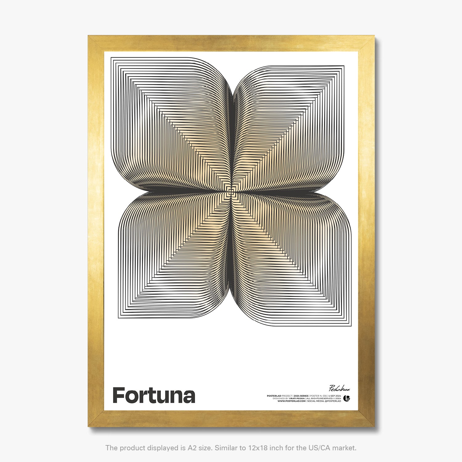 Intricate pattern with subtle gradient effect and precise details