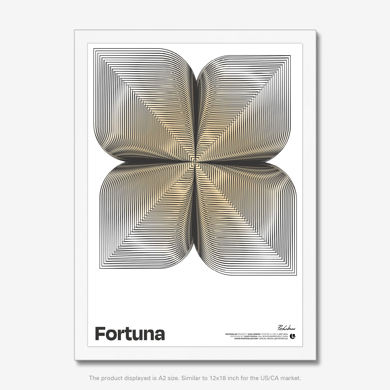Captivating blend of simplicity and complexity evoking balance and harmony