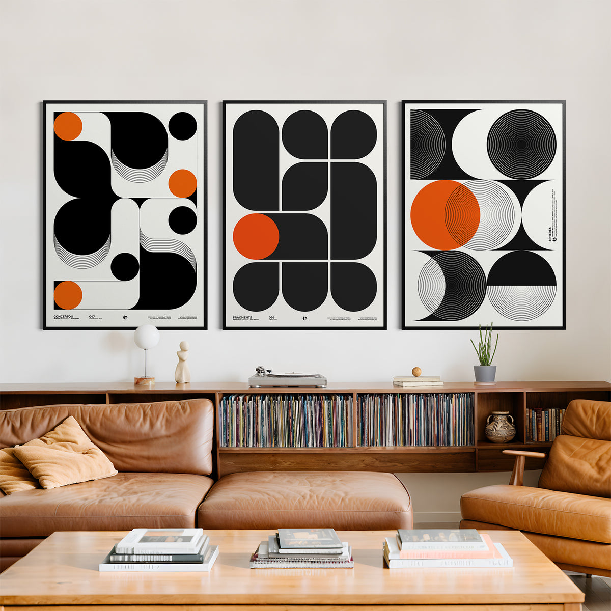 Poster Fragmentation Fragments: Printed poster designed by PosterLad