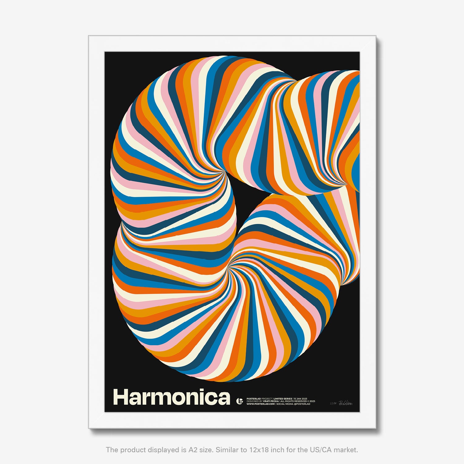 Museum-quality poster sourced from Japan, sure to brighten any room or office