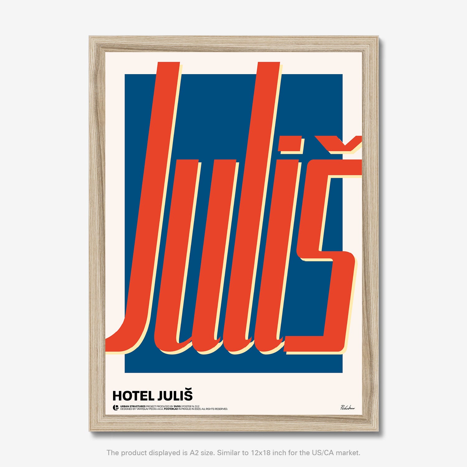 Museum-quality print of Hotel Juliš on thick matte paper