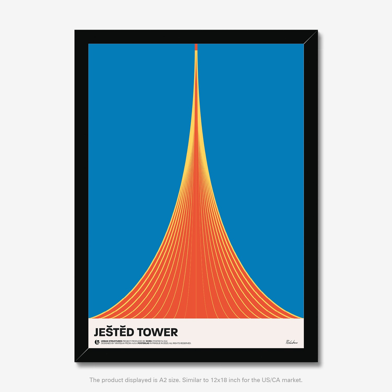 Modern, museum-quality prints of the Ještěd Tower on thick matte paper, sure to brighten any room or office environment