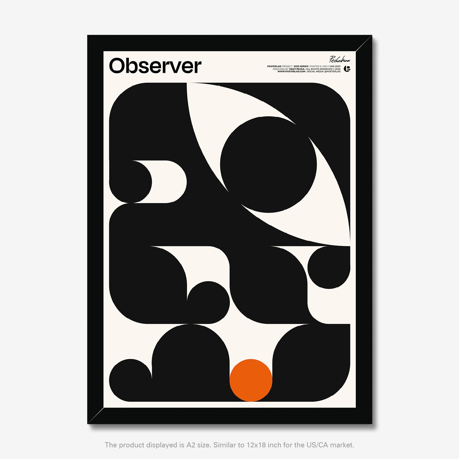 Poster with 94% opacity, sure to brighten any environment