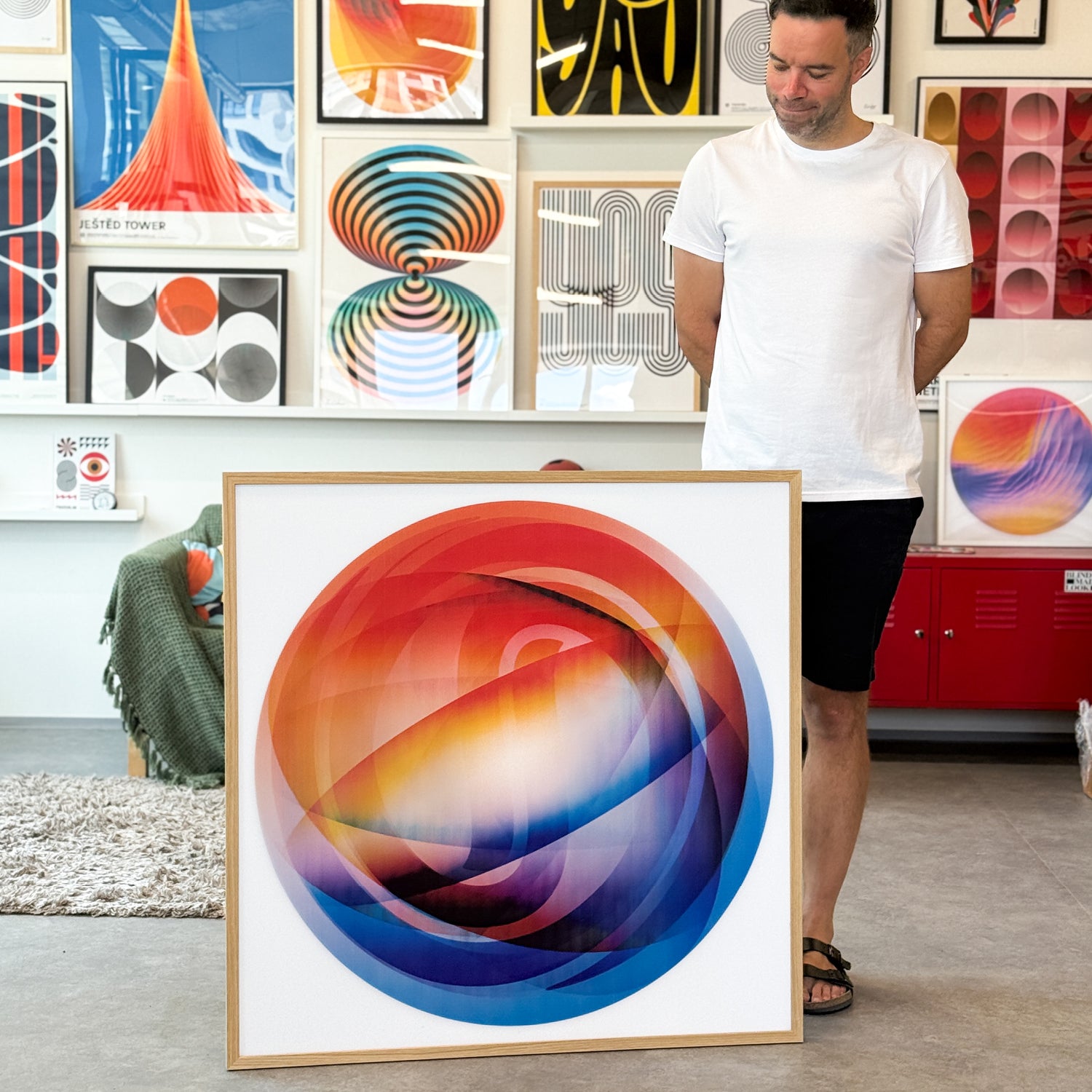 Orbit (Edition of 1, 100x100 cm)