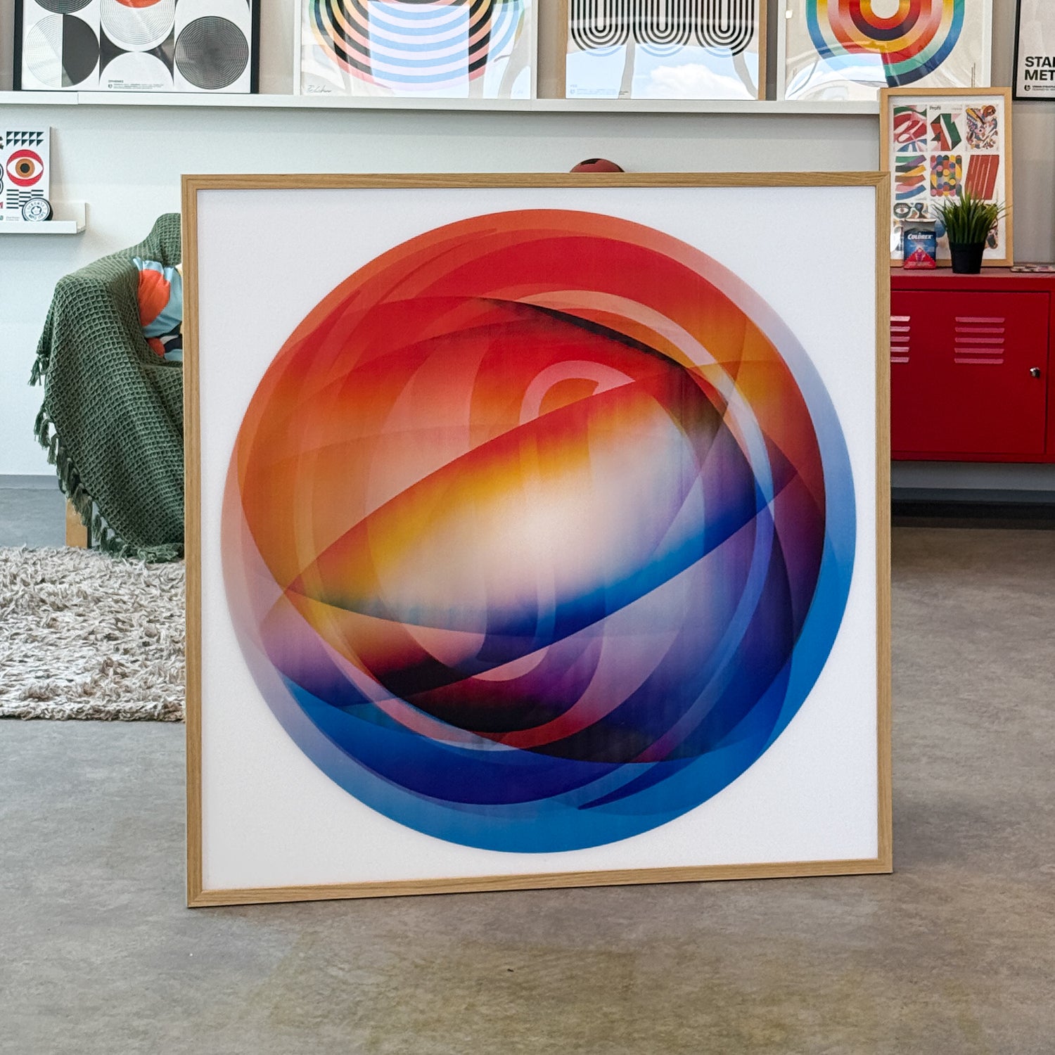 Orbit (Edition of 1, 100x100 cm)