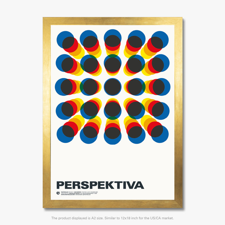 Modern, geometric, engaging design drawing the viewer into its vibrant, structured pattern
