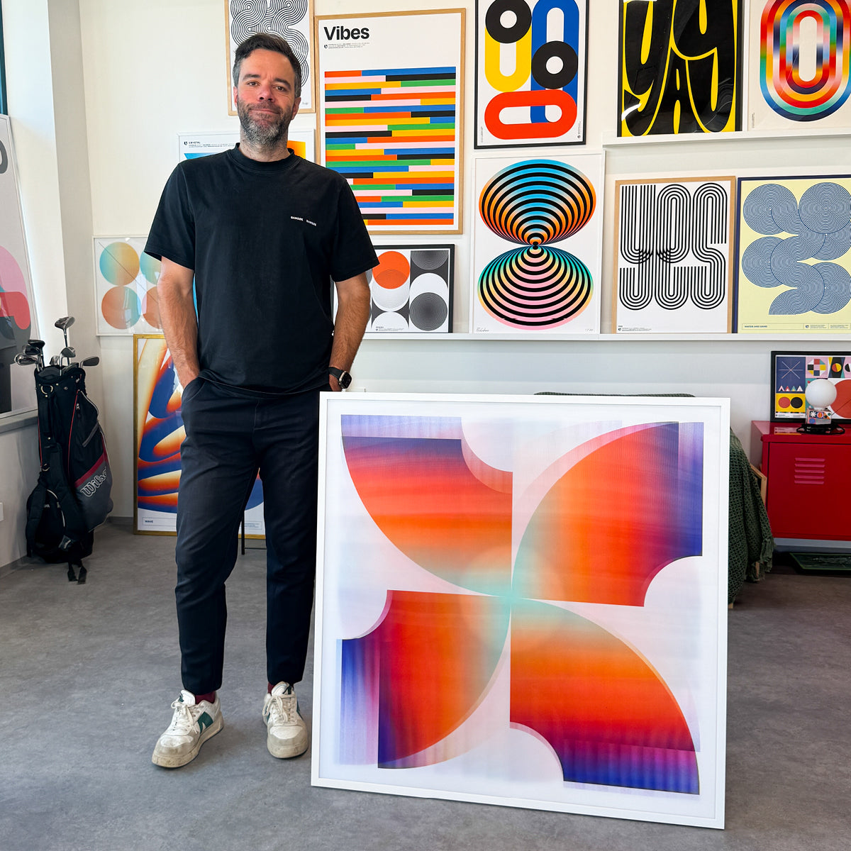Pivot (Edition of 1, 100x100 cm)