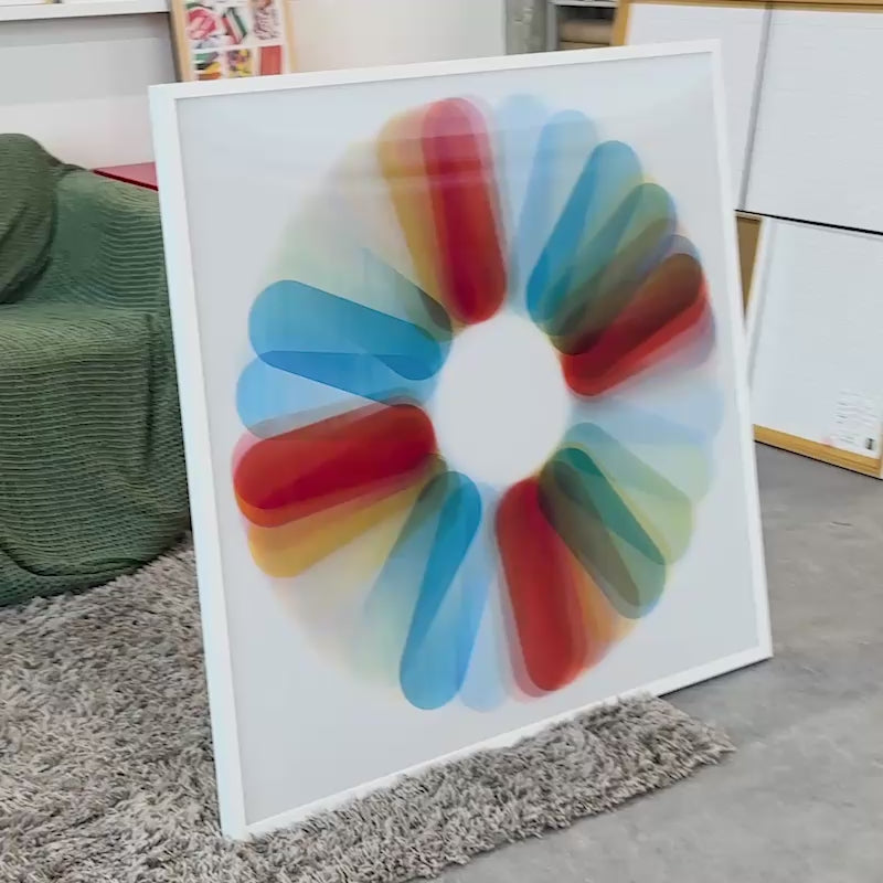 Load video: Flora (Edition of 1, 100x100 cm)