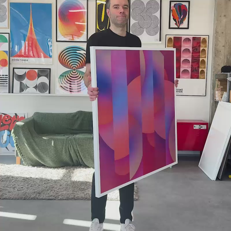 Video laden: Mirrors (Edition of 3, 100x100 cm)