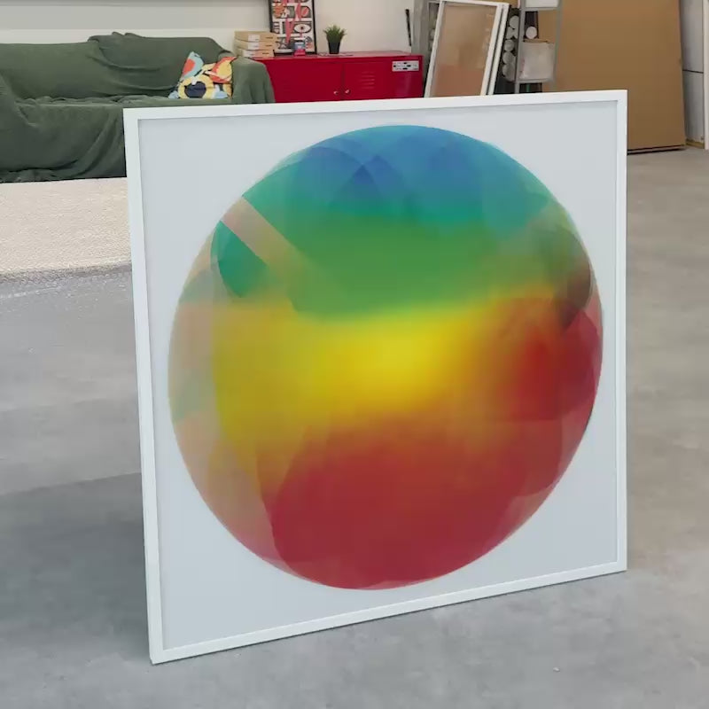 Charger la vidéo : Lunaria (Edition of 3, 103x103 cm)