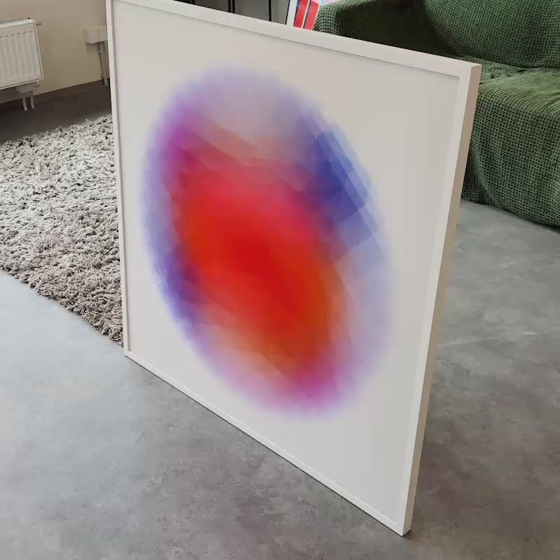 Load video: Ametrine (1/1 Edition, 103x103 cm)