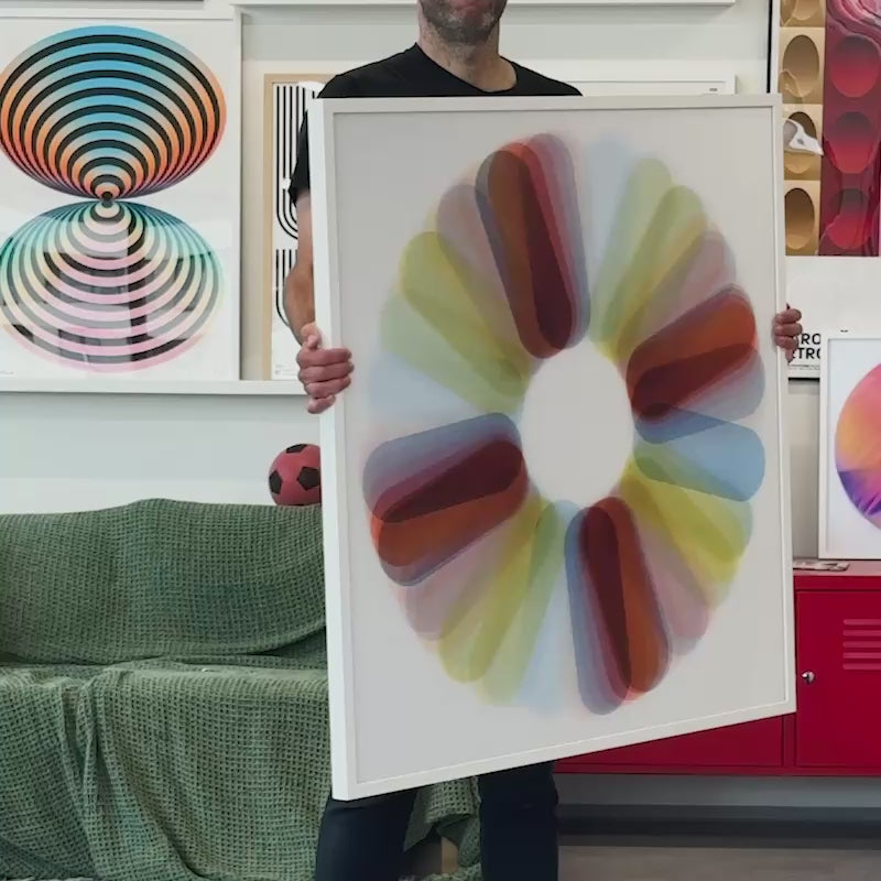 Load video: Flora (Edition of 1, 100x100 cm)