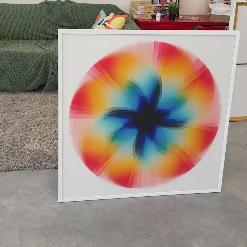 Load video: Winds (Edition of 1, 100x100 cm)