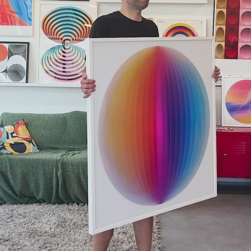 Load video: Spectra (Edition of 3, 100x100 cm)