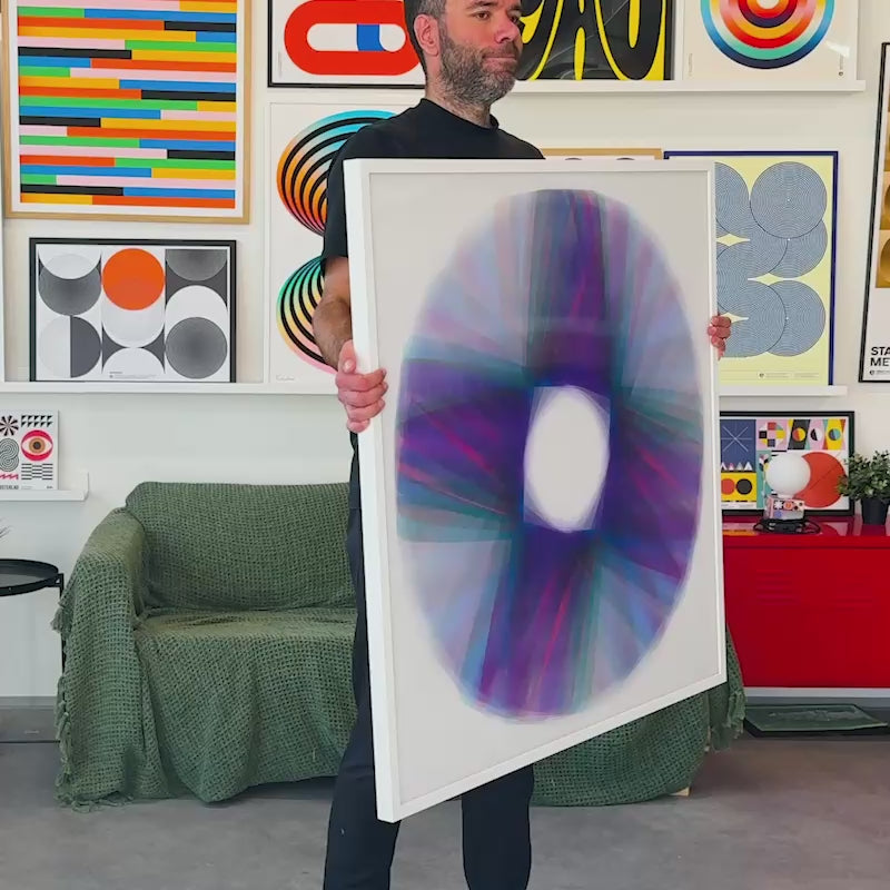 Load video: Pulse (Edition of 3, 100x100 cm)