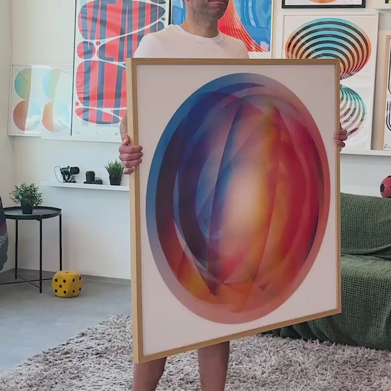 Video laden: Orbit (Edition of 1, 100x100 cm)