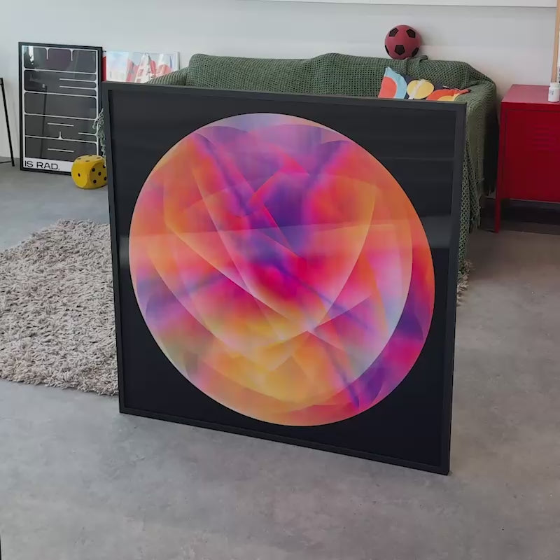 Load video: Pyra (Edition of 1, 100x100 cm)