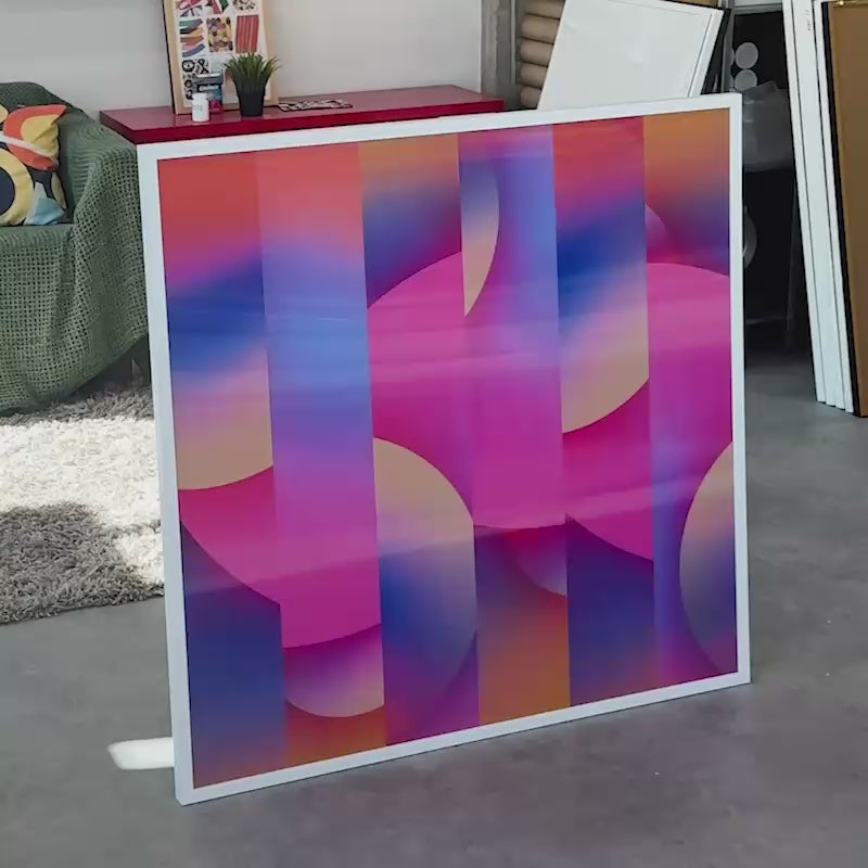 Video laden: Mirrors (Edition of 3, 100x100 cm)