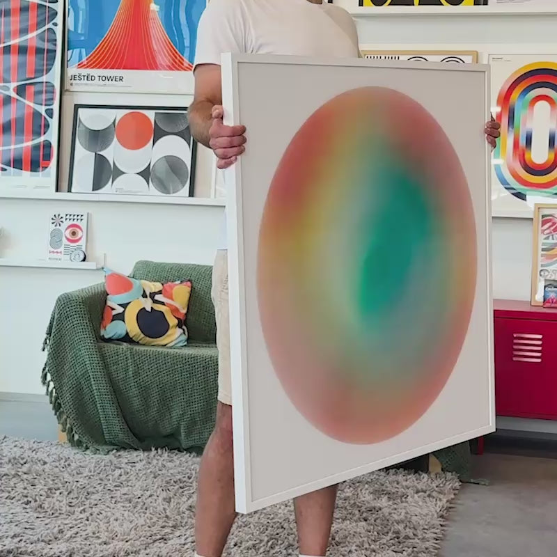 Load video: Planeta (Edition of 1, 100x100 cm)