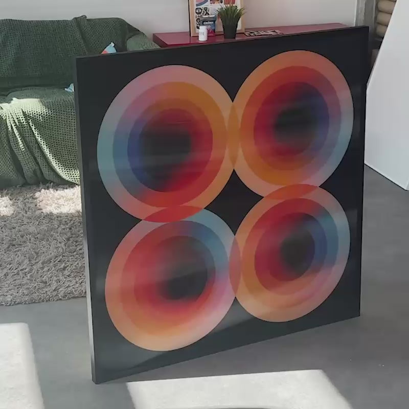 Load video: Beats (Edition of 1, 100x100 cm)