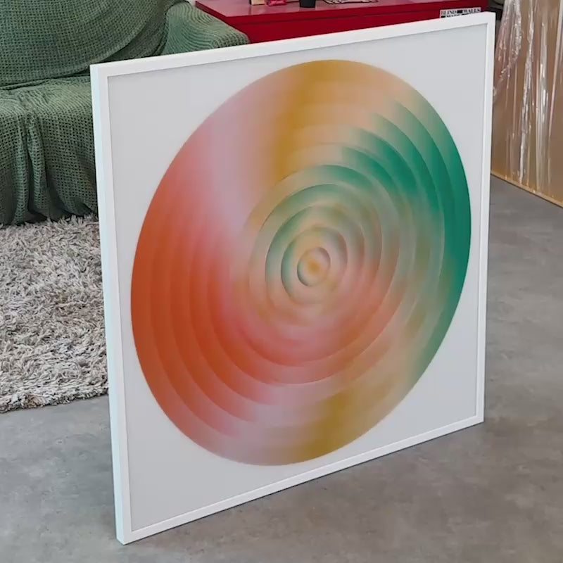 Load video: Nebula (Edition of 1, 100x100 cm)
